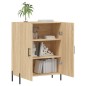 vidaXL Sideboard Sonoma-Eiche 69,5x34x90 cm Holzwerkstoff vidaXL Sideboard Sonoma-Eiche 69,5x34x90 cm Holzwerkstoff