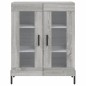 vidaXL Highboard Grau Sonoma 69,5x34x180 cm Holzwerkstoff vidaXL Highboard Grau Sonoma 69,5x34x180 cm Holzwerkstoff