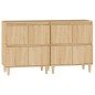 vidaXL Sideboards 2 Stk. Sonoma-Eiche 60x35x70 cm Holzwerkstoff vidaXL Sideboards 2 Stk. Sonoma-Eiche 60x35x70 cm Holzwerkstoff