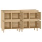 vidaXL Sideboards 2 Stk. Sonoma-Eiche 60x35x70 cm Holzwerkstoff vidaXL Sideboards 2 Stk. Sonoma-Eiche 60x35x70 cm Holzwerkstoff