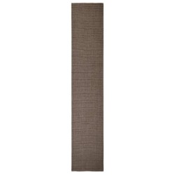 vidaXL Teppich Natur Sisal 66x350 cm Braun