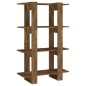 vidaXL Bücherregal/Raumteiler Räuchereiche 80x30x123,5 cm vidaXL Bücherregal/Raumteiler Räuchereiche 80x30x123,5 cm