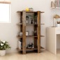 vidaXL Bücherregal/Raumteiler Räuchereiche 80x30x123,5 cm vidaXL Bücherregal/Raumteiler Räuchereiche 80x30x123,5 cm