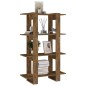 vidaXL Bücherregal/Raumteiler Räuchereiche 80x30x123,5 cm vidaXL Bücherregal/Raumteiler Räuchereiche 80x30x123,5 cm