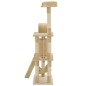 vidaXL Katzen-Kratzbaum Sisal 140 cm Beige vidaXL Katzen-Kratzbaum Sisal 140 cm Beige