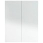 vidaXL Bad-Spiegelschrank 60x15x75 cm MDF Glänzendes Weiß vidaXL Bad-Spiegelschrank 60x15x75 cm MDF Glänzendes Weiß
