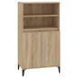 vidaXL Highboard Sonoma-Eiche 60x36x110 cm Holzwerkstoff vidaXL Highboard Sonoma-Eiche 60x36x110 cm Holzwerkstoff
