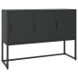 vidaXL Sideboard Schwarz 105x35x75 cm Stahl vidaXL Sideboard Schwarz 105x35x75 cm Stahl