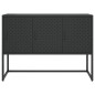 vidaXL Sideboard Schwarz 105x35x75 cm Stahl vidaXL Sideboard Schwarz 105x35x75 cm Stahl
