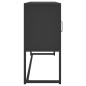 vidaXL Sideboard Schwarz 105x35x75 cm Stahl vidaXL Sideboard Schwarz 105x35x75 cm Stahl