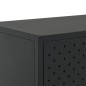 vidaXL Sideboard Schwarz 105x35x75 cm Stahl vidaXL Sideboard Schwarz 105x35x75 cm Stahl