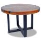 vidaXL Couchtisch Teak Harz 60 cm vidaXL Couchtisch Teak Harz 60 cm