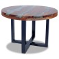 vidaXL Couchtisch Teak Harz 60 cm vidaXL Couchtisch Teak Harz 60 cm