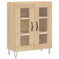 vidaXL Sideboard Sonoma-Eiche 69,5x34x90 cm Holzwerkstoff vidaXL Sideboard Sonoma-Eiche 69,5x34x90 cm Holzwerkstoff