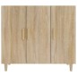 vidaXL Sideboard Sonoma-Eiche 90x34x80 cm Holzwerkstoff vidaXL Sideboard Sonoma-Eiche 90x34x80 cm Holzwerkstoff