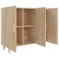 vidaXL Sideboard Sonoma-Eiche 90x34x80 cm Holzwerkstoff vidaXL Sideboard Sonoma-Eiche 90x34x80 cm Holzwerkstoff