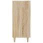 vidaXL Sideboard Sonoma-Eiche 90x34x80 cm Holzwerkstoff vidaXL Sideboard Sonoma-Eiche 90x34x80 cm Holzwerkstoff