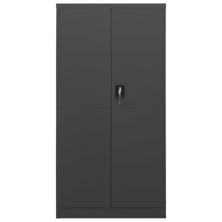 vidaXL Schließfachschrank Anthrazit 90x40x180 cm Stahl 