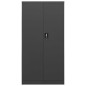 vidaXL Schließfachschrank Anthrazit 90x40x180 cm Stahl vidaXL Schließfachschrank Anthrazit 90x40x180 cm Stahl