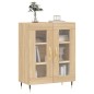 vidaXL Sideboard Sonoma-Eiche 69,5x34x90 cm Holzwerkstoff