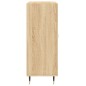 vidaXL Sideboard Sonoma-Eiche 69,5x34x90 cm Holzwerkstoff