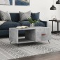 vidaXL Couchtisch Betongrau 90x50x40 cm Holzwerkstoff vidaXL Couchtisch Betongrau 90x50x40 cm Holzwerkstoff