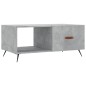 vidaXL Couchtisch Betongrau 90x50x40 cm Holzwerkstoff vidaXL Couchtisch Betongrau 90x50x40 cm Holzwerkstoff