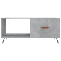 vidaXL Couchtisch Betongrau 90x50x40 cm Holzwerkstoff vidaXL Couchtisch Betongrau 90x50x40 cm Holzwerkstoff