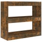 vidaXL Bücherregal/Raumteiler Räuchereiche 80x30x72 cm vidaXL Bücherregal/Raumteiler Räuchereiche 80x30x72 cm