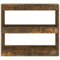 vidaXL Bücherregal/Raumteiler Räuchereiche 80x30x72 cm vidaXL Bücherregal/Raumteiler Räuchereiche 80x30x72 cm