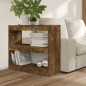 vidaXL Bücherregal/Raumteiler Räuchereiche 80x30x72 cm vidaXL Bücherregal/Raumteiler Räuchereiche 80x30x72 cm