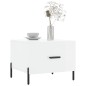 vidaXL Couchtisch Hochglanz-Weiß 50x50x40 cm Holzwerkstoff vidaXL Couchtisch Hochglanz-Weiß 50x50x40 cm Holzwerkstoff