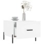 vidaXL Couchtisch Hochglanz-Weiß 50x50x40 cm Holzwerkstoff vidaXL Couchtisch Hochglanz-Weiß 50x50x40 cm Holzwerkstoff