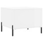 vidaXL Couchtisch Hochglanz-Weiß 50x50x40 cm Holzwerkstoff vidaXL Couchtisch Hochglanz-Weiß 50x50x40 cm Holzwerkstoff