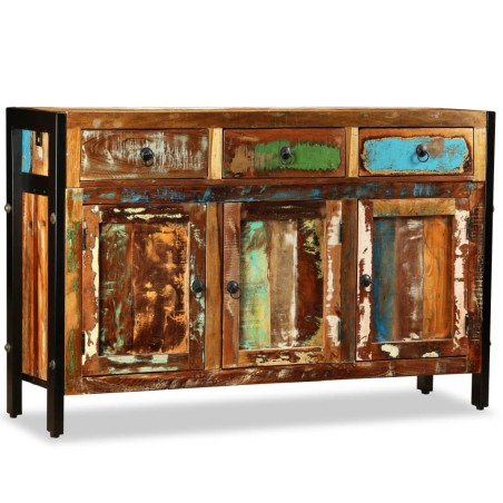 vidaXL Sideboard Recyceltes Massivholz 120 x 35 x 76 cm