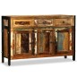 vidaXL Sideboard Recyceltes Massivholz 120 x 35 x 76 cm vidaXL Sideboard Recyceltes Massivholz 120 x 35 x 76 cm