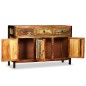 vidaXL Sideboard Recyceltes Massivholz 120 x 35 x 76 cm vidaXL Sideboard Recyceltes Massivholz 120 x 35 x 76 cm