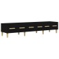 vidaXL TV-Schrank Schwarz 150x34,5x30 cm Holzwerkstoff vidaXL TV-Schrank Schwarz 150x34,5x30 cm Holzwerkstoff