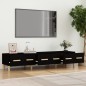 vidaXL TV-Schrank Schwarz 150x34,5x30 cm Holzwerkstoff vidaXL TV-Schrank Schwarz 150x34,5x30 cm Holzwerkstoff
