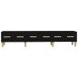 vidaXL TV-Schrank Schwarz 150x34,5x30 cm Holzwerkstoff vidaXL TV-Schrank Schwarz 150x34,5x30 cm Holzwerkstoff