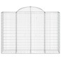 vidaXL Gabionen mit Hochbogen 5 Stk. 200x50x140/160cm Verzinktes Eisen vidaXL Gabionen mit Hochbogen 5 Stk. 200x50x140/160cm Verzinktes Eisen
