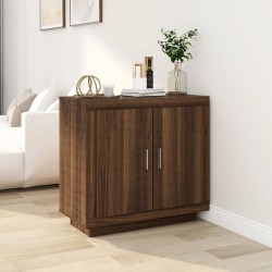 vidaXL Sideboard Braun Eiche 80x40x75 cm Holzwerkstoff
