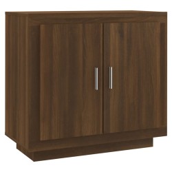 vidaXL Sideboard Braun Eiche 80x40x75 cm Holzwerkstoff