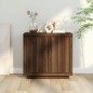 vidaXL Sideboard Braun Eiche 80x40x75 cm Holzwerkstoff vidaXL Sideboard Braun Eiche 80x40x75 cm Holzwerkstoff