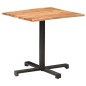 vidaXL Bistrotisch mit Baumkanten 80x80x75 cm Akazie Massivholz vidaXL Bistrotisch mit Baumkanten 80x80x75 cm Akazie Massivholz