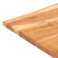 vidaXL Bistrotisch mit Baumkanten 80x80x75 cm Akazie Massivholz vidaXL Bistrotisch mit Baumkanten 80x80x75 cm Akazie Massivholz