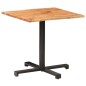 vidaXL Bistrotisch mit Baumkanten 80x80x75 cm Akazie Massivholz vidaXL Bistrotisch mit Baumkanten 80x80x75 cm Akazie Massivholz