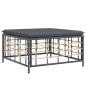 vidaXL 7-tlg. Garten-Lounge-Set mit Kissen Anthrazit Poly Rattan vidaXL 7-tlg. Garten-Lounge-Set mit Kissen Anthrazit Poly Rattan
