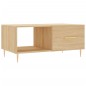 vidaXL Couchtisch Sonoma-Eiche 90x50x40 cm Holzwerkstoff vidaXL Couchtisch Sonoma-Eiche 90x50x40 cm Holzwerkstoff