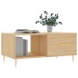 vidaXL Couchtisch Sonoma-Eiche 90x50x40 cm Holzwerkstoff vidaXL Couchtisch Sonoma-Eiche 90x50x40 cm Holzwerkstoff
